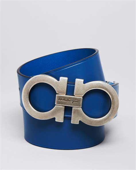 ferragamo and gucci belts in blue|salvatore ferragamo belts.